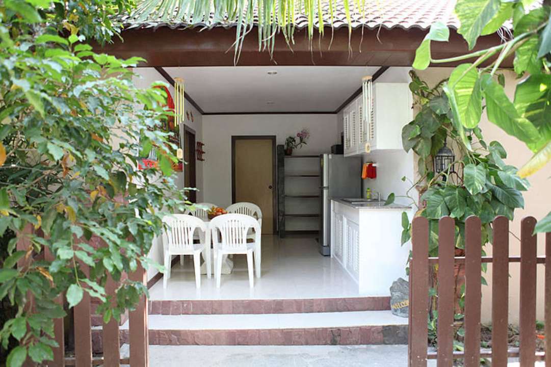 Eingangsbereich vom Bungalow Nr 4 Adventure Resort Thailand