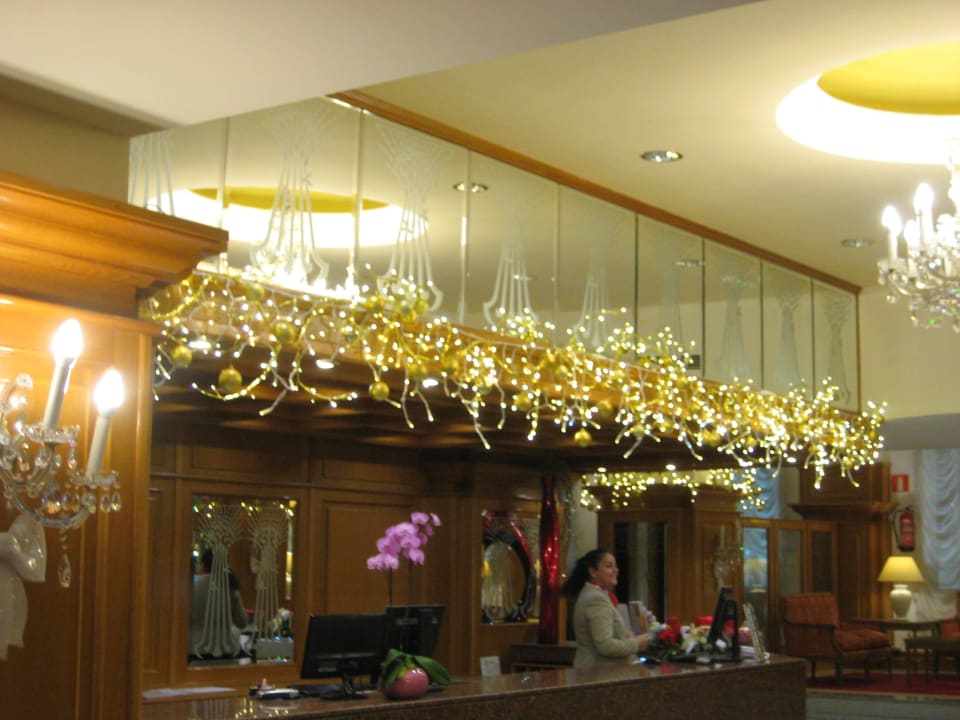 Weihnacht an der Rezeption Hotel Riu Palace Maspalomas Adults Only