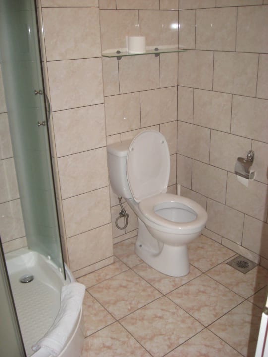 WC mit Dusche Bed & Breakfast Vila DeLux