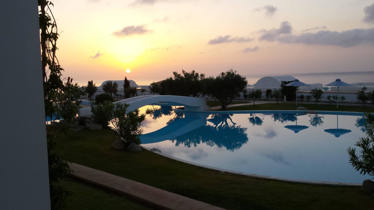 Sonnenaufgang von Terrasse  Atrium Prestige Thalasso Spa Resort & Villas