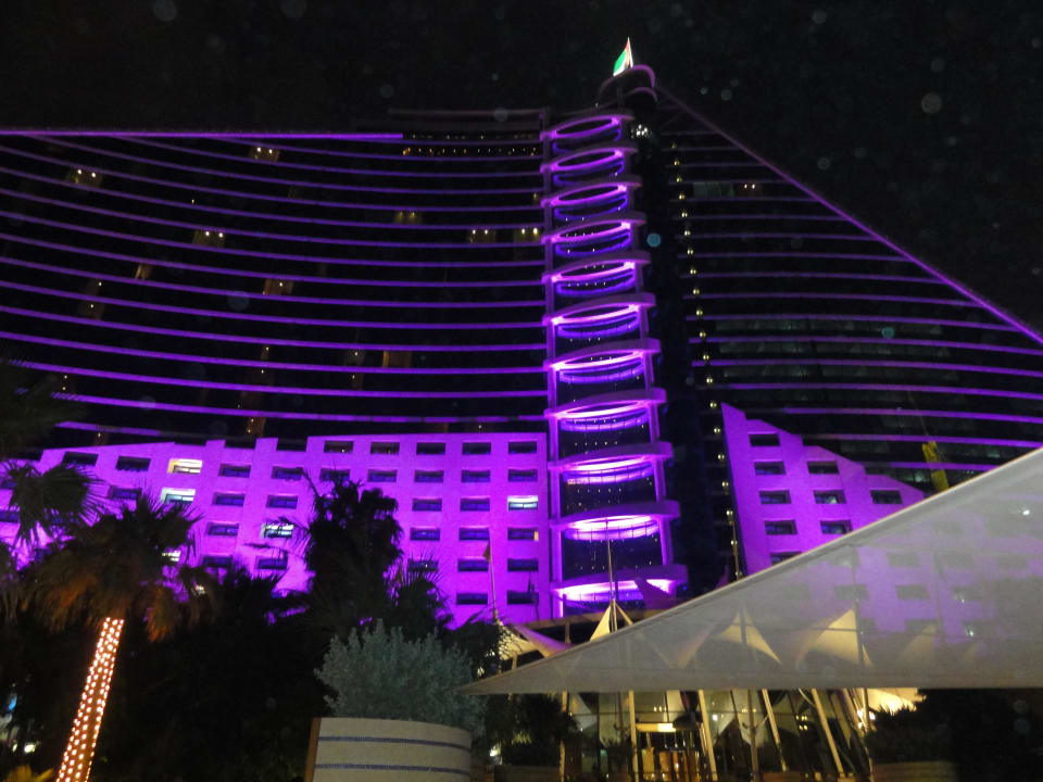 In der Nacht..... Jumeirah Beach Hotel