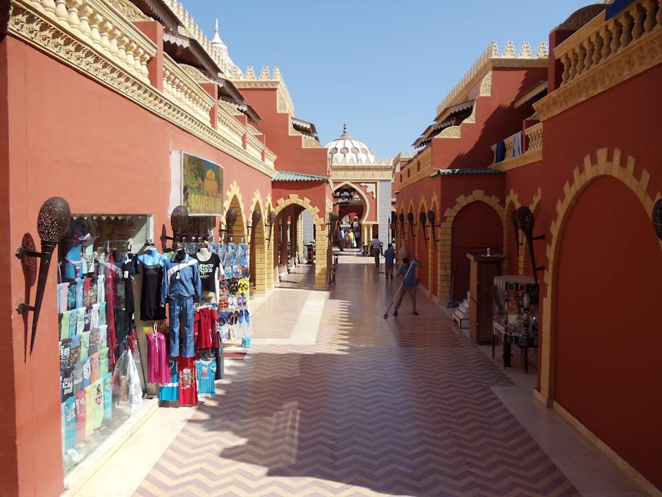 Shoppingmeile Pickalbatros Alf Leila Wa Leila Resort - Neverland Hurghada