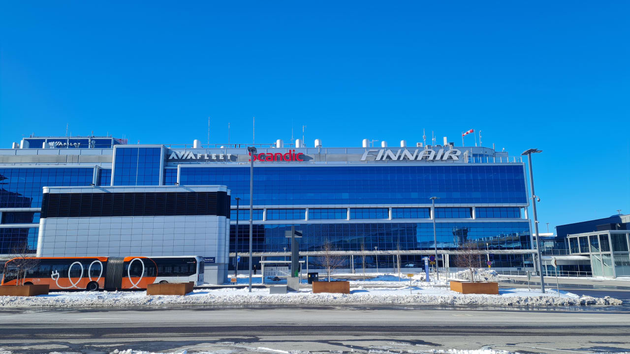 Außenansicht Scandic Helsinki Airport