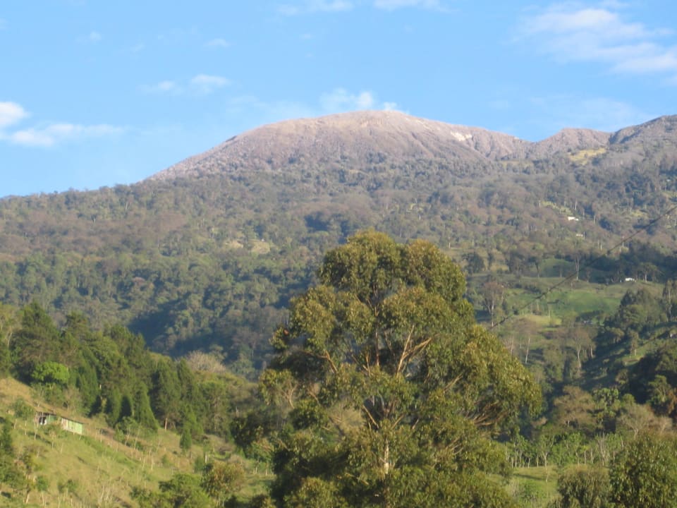 Aussicht auf Vulkan Turrialba Hotel Guayabo Lodge