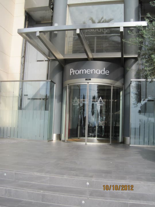 Eingang AQUA Hotel Promenade & Spa