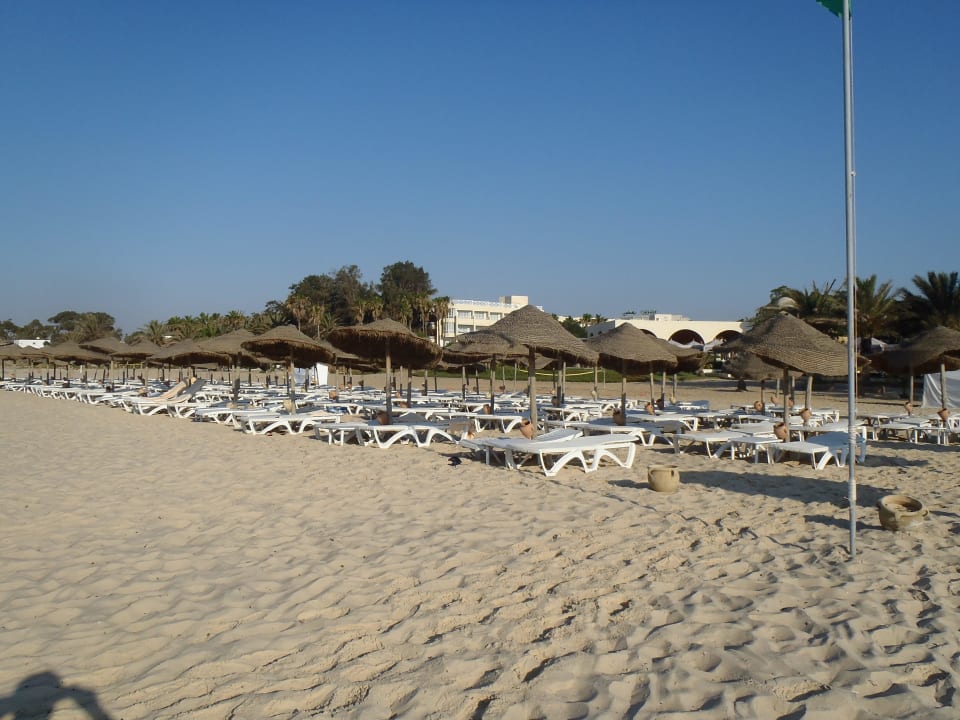 Der feine Sandstrand Steigenberger Marhaba Thalasso Hammamet