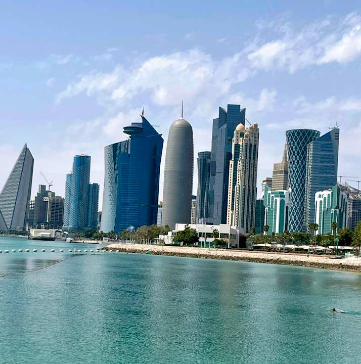 Ausblick Sheraton Grand Doha Resort & Convention Hotel