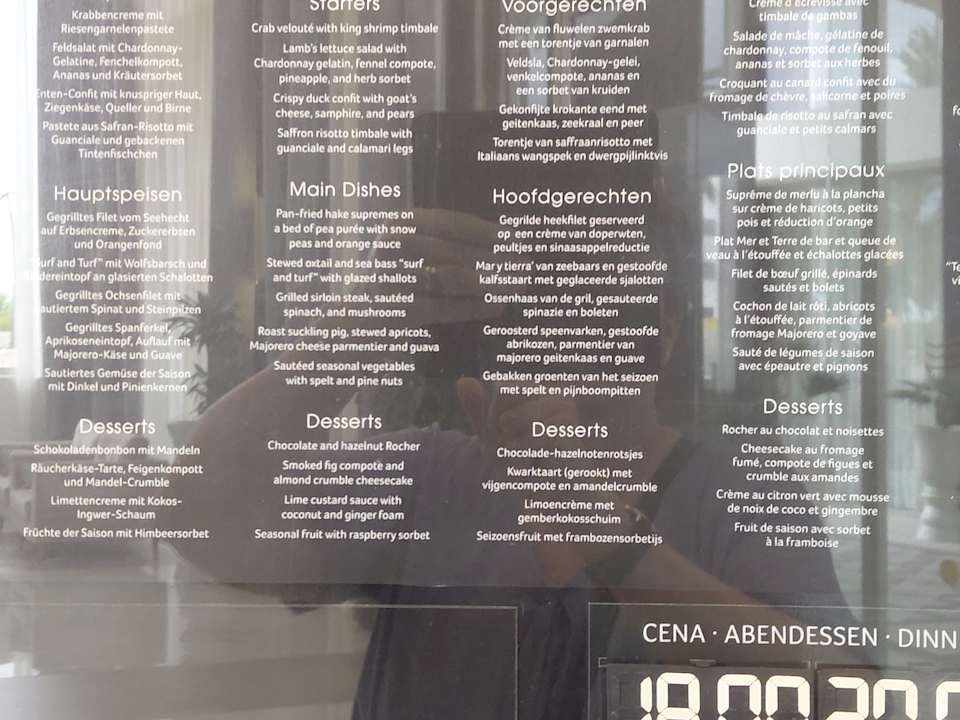 Gastro Hotel Riu Palace Maspalomas Adults Only