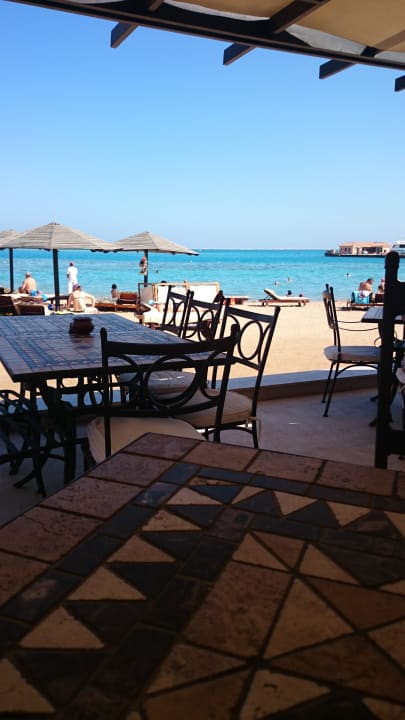 Blick von Strandbar Steigenberger Aqua Magic