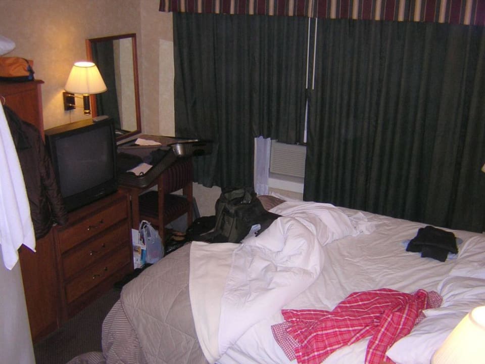 Sicht von der Eingangstür Hotel Comfort Inn Chelsea