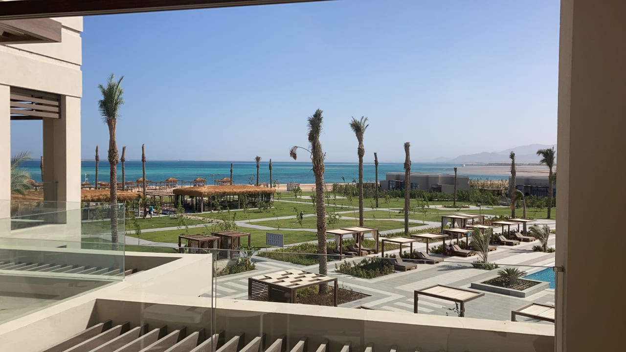 Ausblick Steigenberger Resort Ras Soma