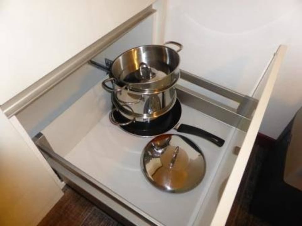 Küchenausstattung Aparthotel Holiday