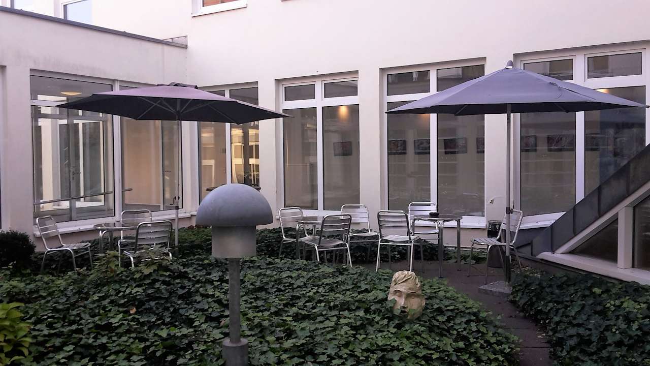 Gartenanlage Hotel CJD Bonn