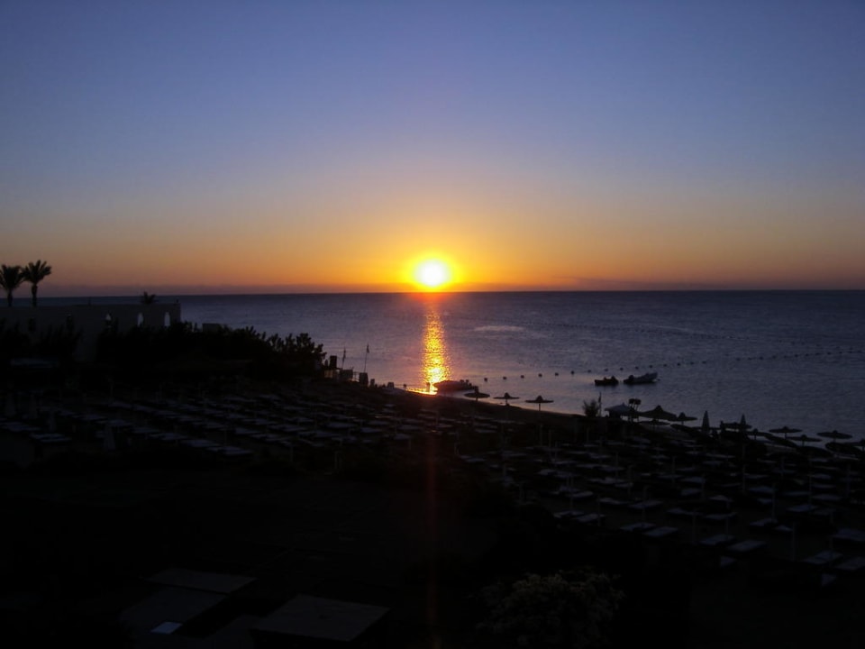 Sonnenaufgang vom Zimmer Prima Life Makadi Resort