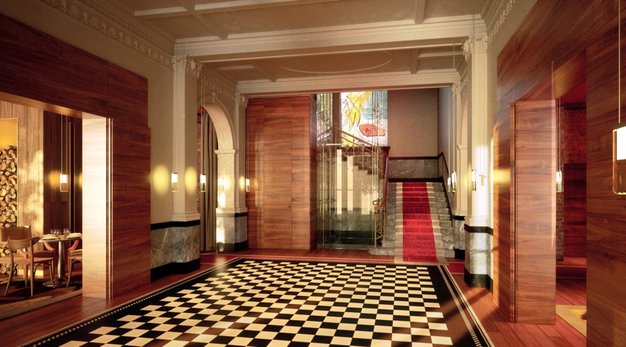 Lobby La Réserve Eden au Lac Zurich