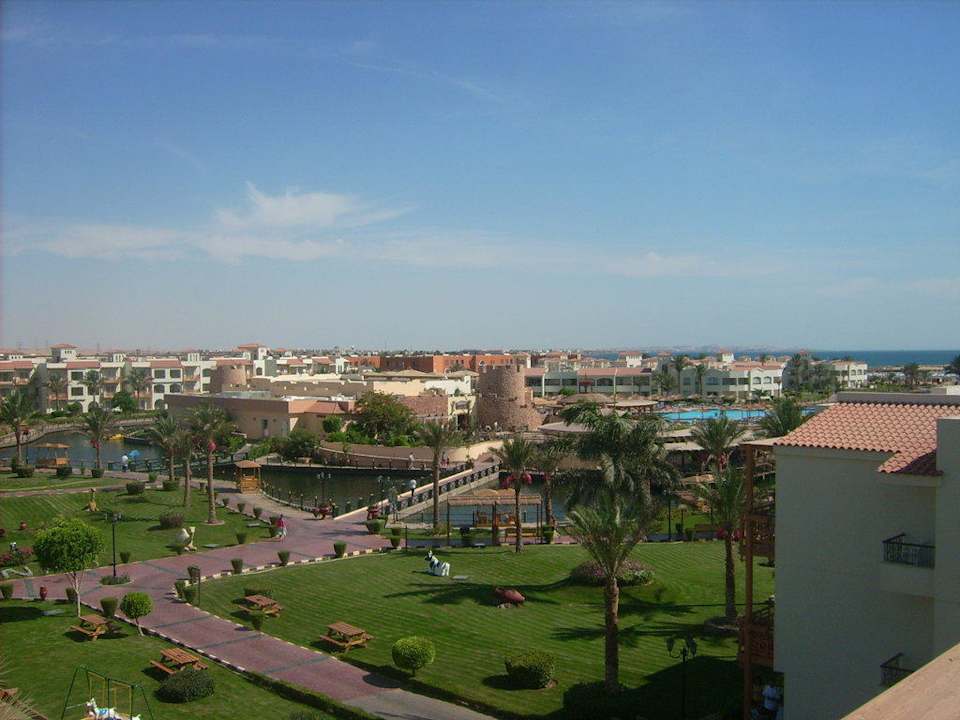 Anlage vom Dach aus Fotographiert Pickalbatros Dana Beach Resort - Hurghada