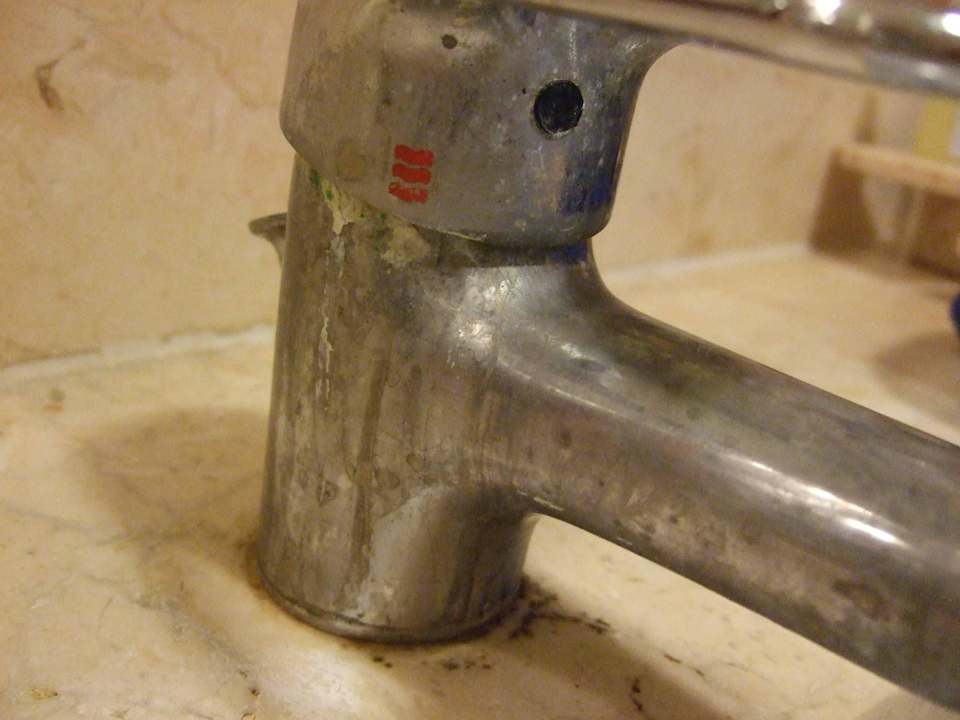 Verdreckte Badarmaturen Iberostar Origin Playa Alameda