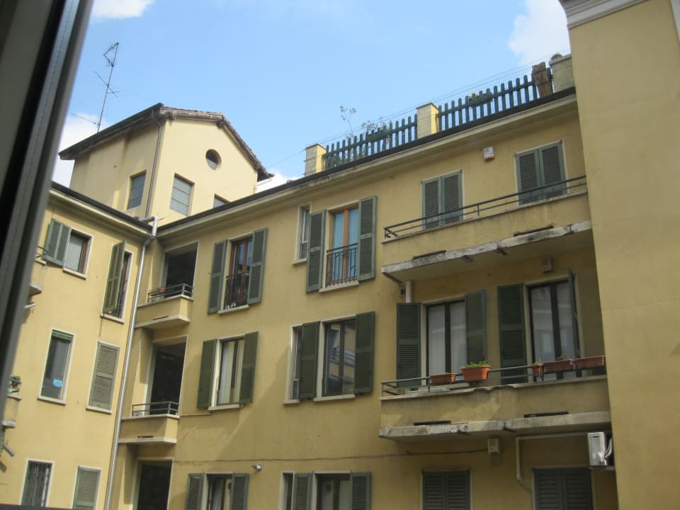 Vom Zimmer aus Hotel Cristoforo Colombo