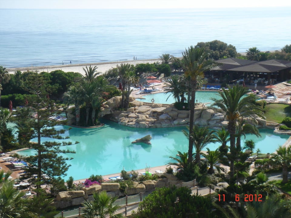 Blick von Zimmer 2601 Sahara Beach Aquapark & Resort