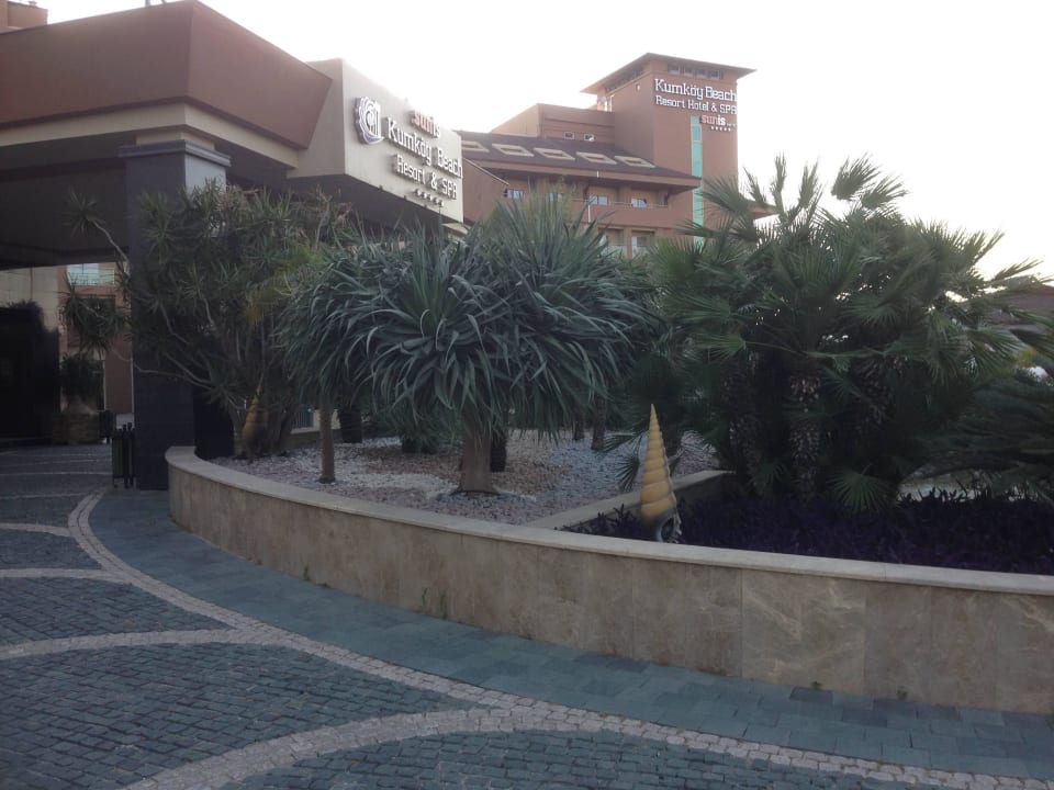Haupteingang Sunis Kumköy Beach Resort Hotel & Spa