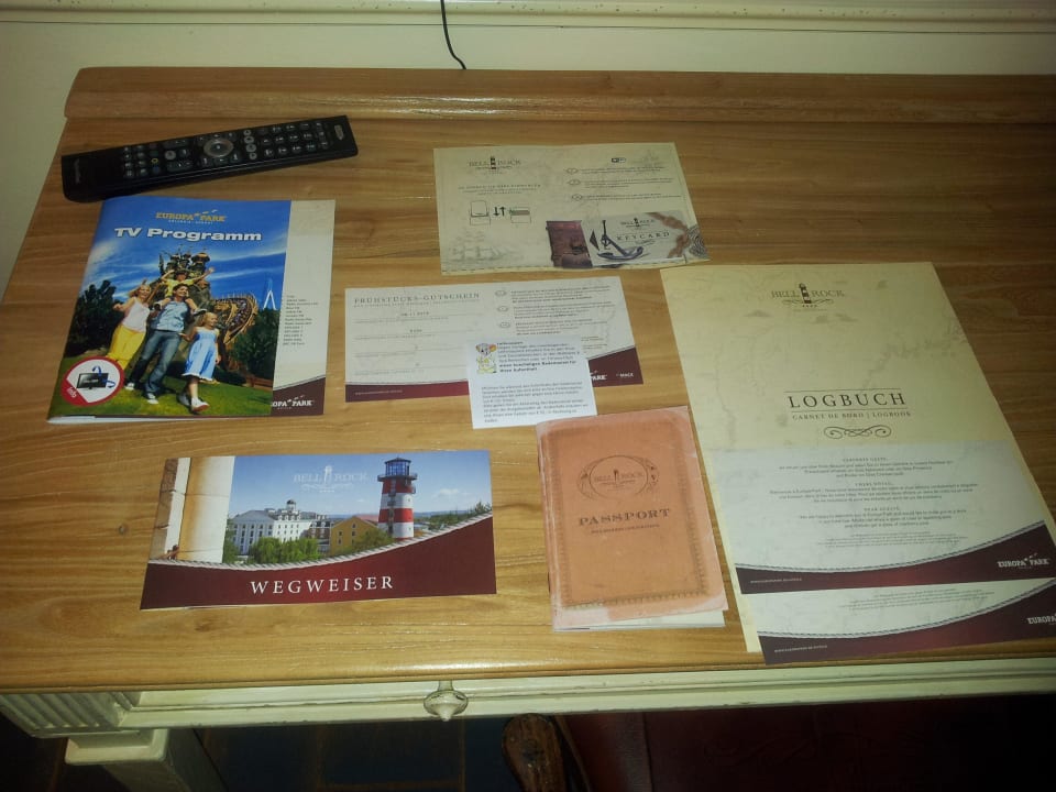 Werbematerial Hotel Bell Rock Europa-Park