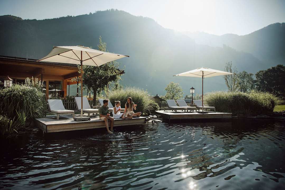 Pool Familien Natur Resort Moar Gut