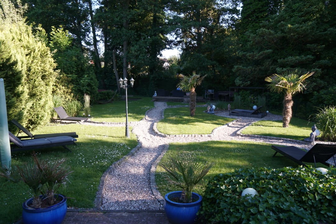 Gartenanlage Gästehaus Schwentineblick