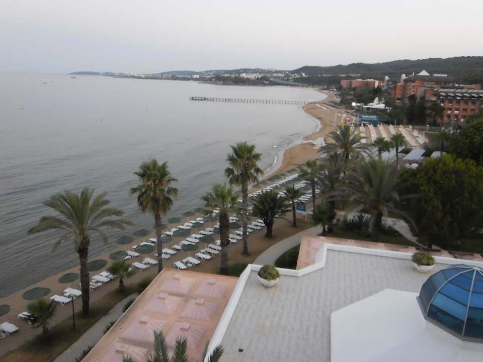 Ausblick vom Balkon Top Hotel