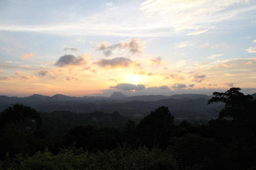 Blick vom Balkon Hotel Amaya Hills