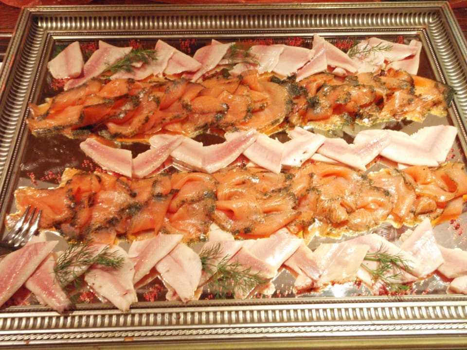 Eine von vielen Vorspeisen Vitalhotel Edelweiss