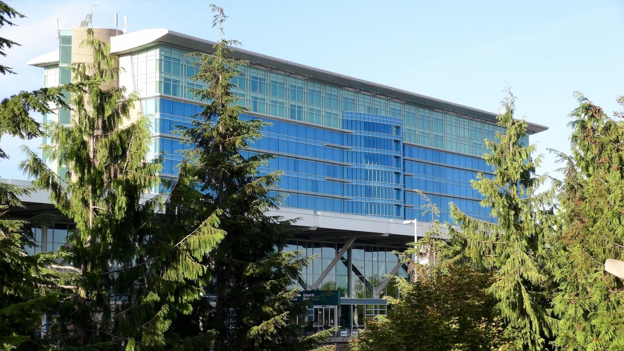 Traumhotel für ein Flughafenhotel Fairmont Vancouver Airport