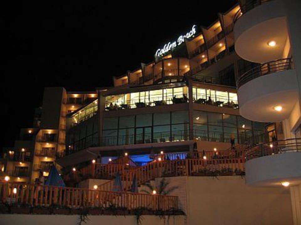 hotel bei Nacht Park Hotel Golden Beach