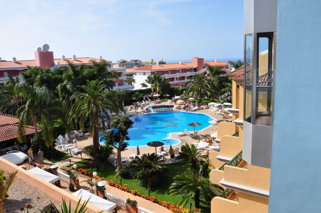 Teil des Gartens Hotel Riu Garoe