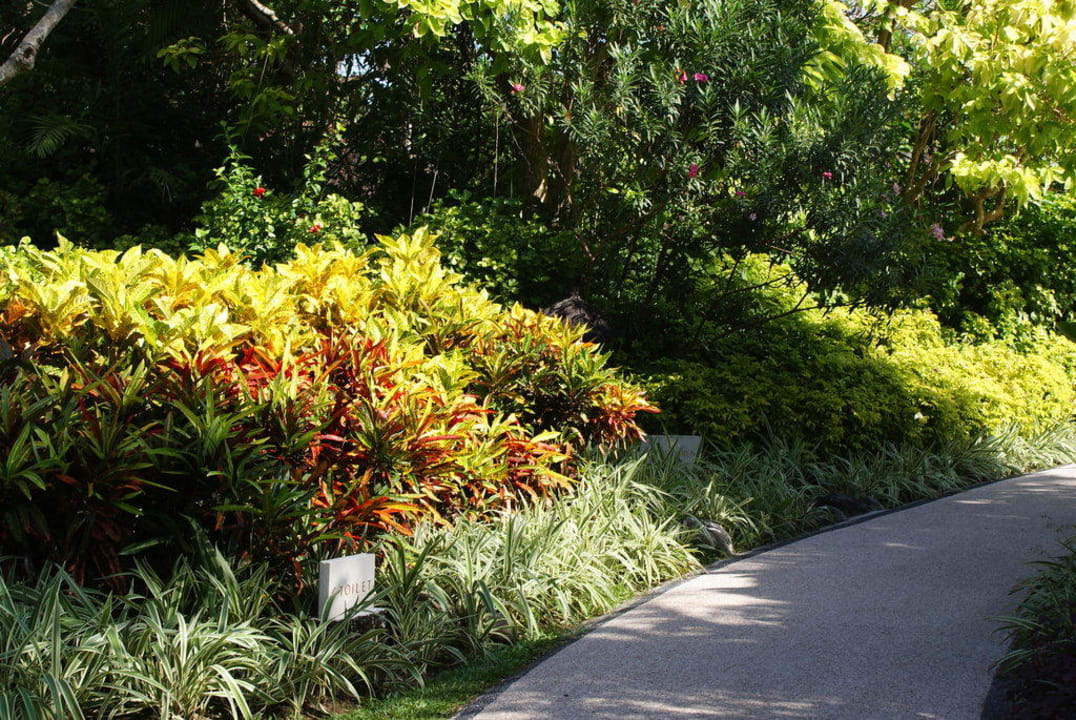 Weg durch die Gartenanlage Hyatt Regency Bali