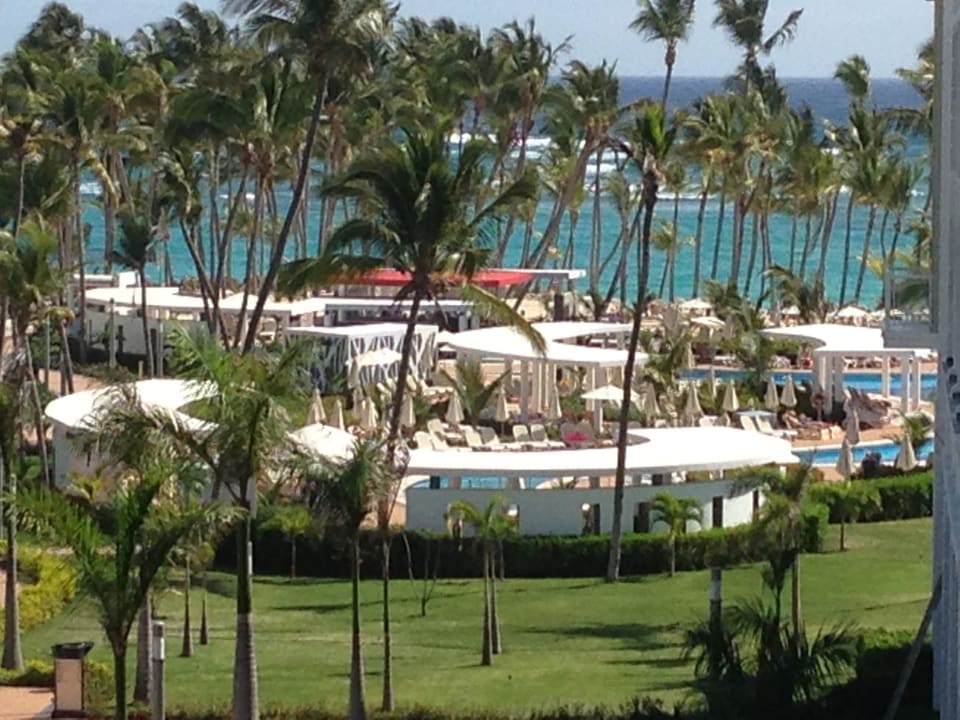Blick vom Balkon Hotel Riu Palace Bavaro