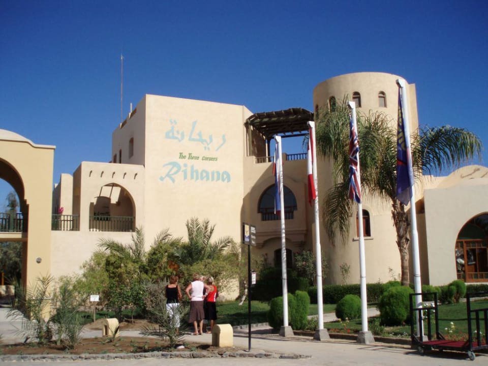 Eingangsbereich des Rihana Resorts Three Corners Rihana Resort Deluxe