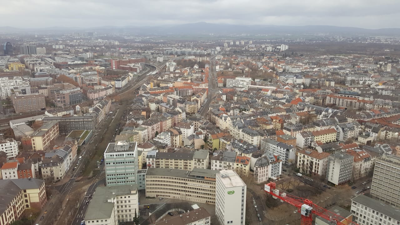 Ausblick Frankfurt Marriott Hotel