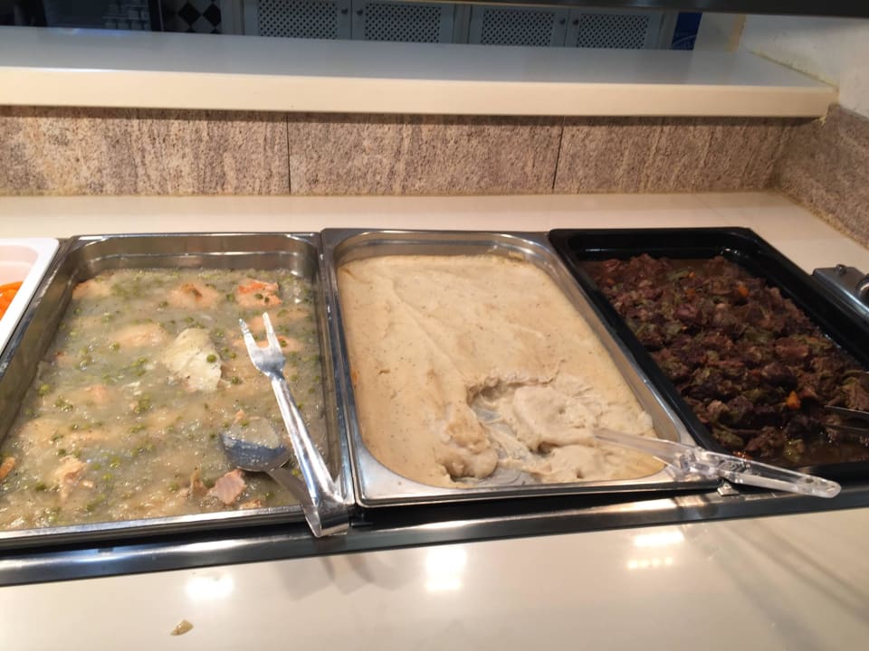 Undefinierbar, Kartoffelbrei war superkleber Playacanela Hotel