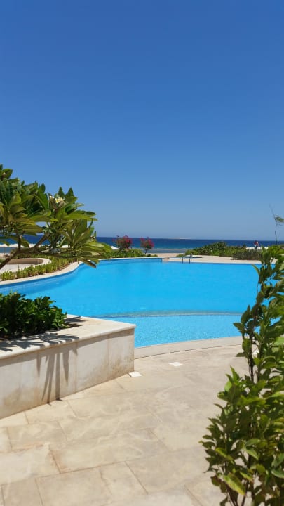 Ausblick Meditationpool! Baron Palace Sahl Hasheesh
