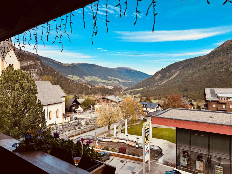 Ausblick Hotel Post Krimml