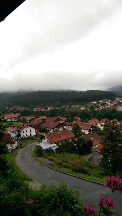 Vom Balkon aus Montara Suites Bodenmais