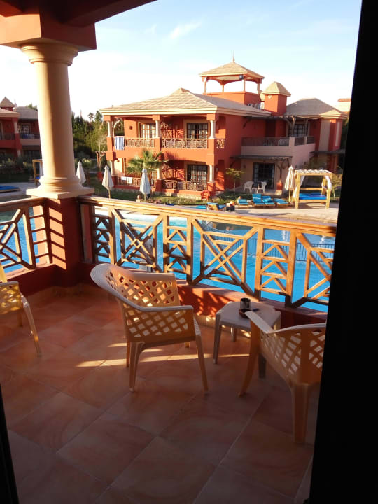 Zimmerausblick 400'er Bereich Pickalbatros Alf Leila Wa Leila Resort - Neverland Hurghada