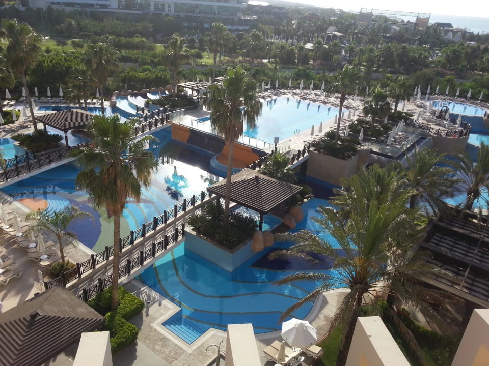 Vom Balkon aus  Fame Residence Lara & Spa