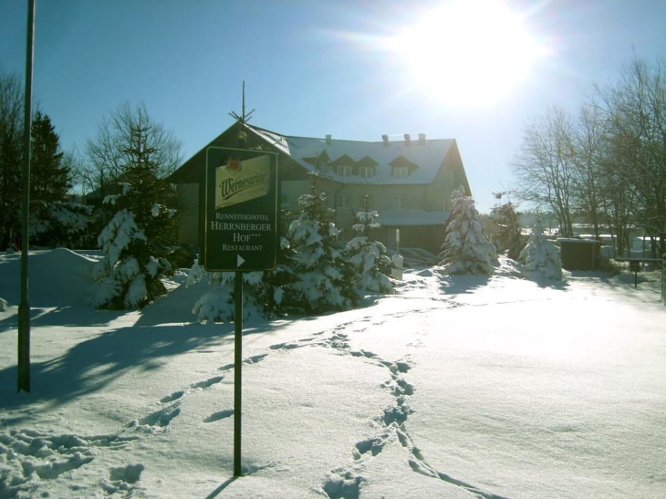 Herrlicher Sonnentag Rennsteighotel Herrnberger Hof