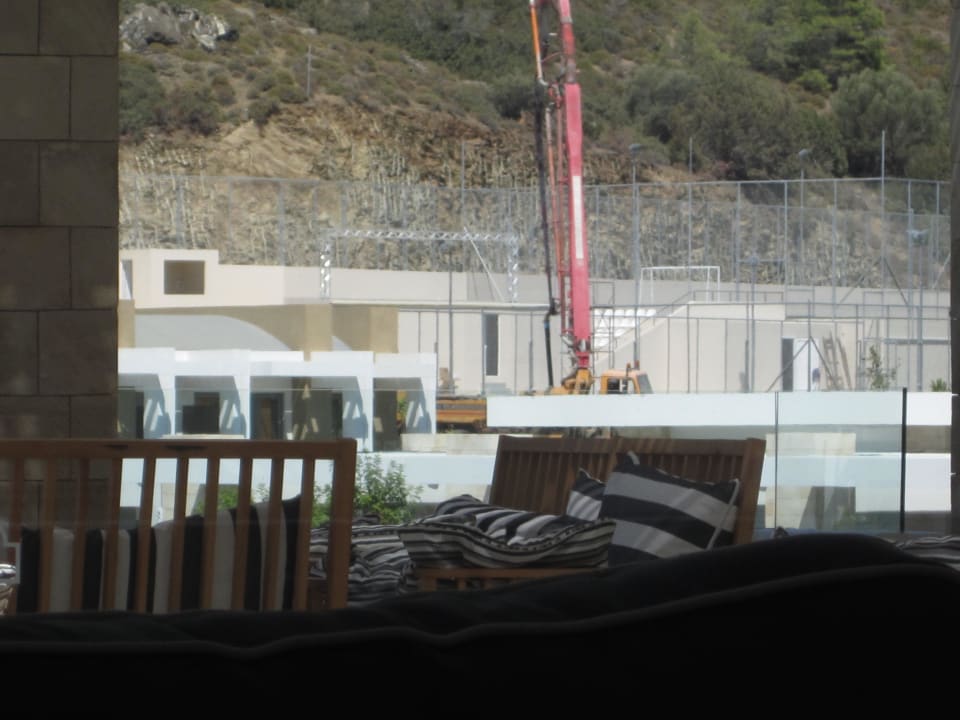 Blick vom Balkon Princess Andriana Resort & Spa