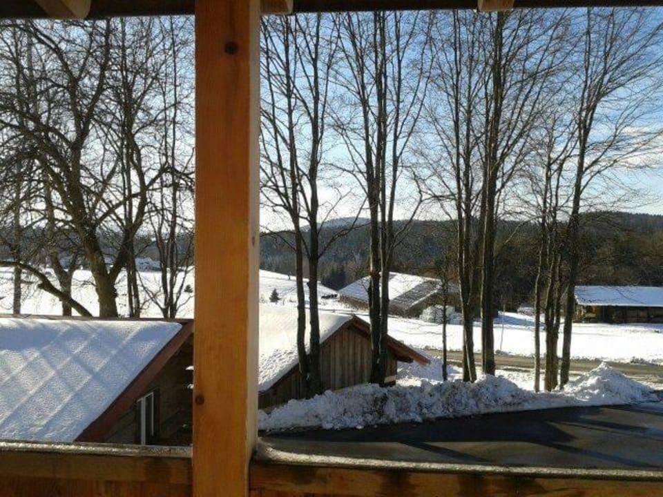 Ausblick vom Bierkuschelzimmer 1. Bier & Wohlfühlhotel Gut Riedelsbach