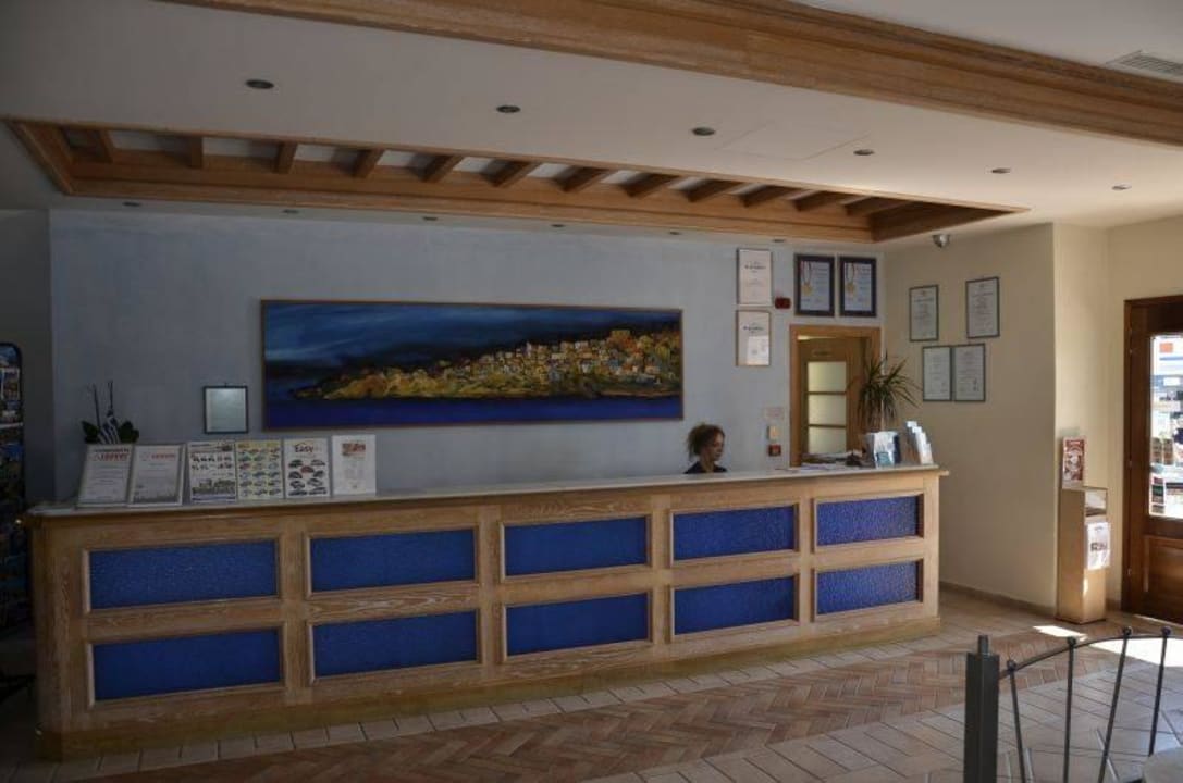 Rezeption Hotel Aegean Houses