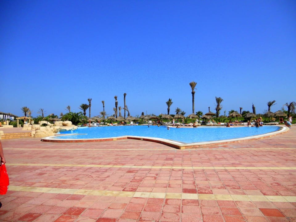 Widok na  basen Skanes Serail Aquapark