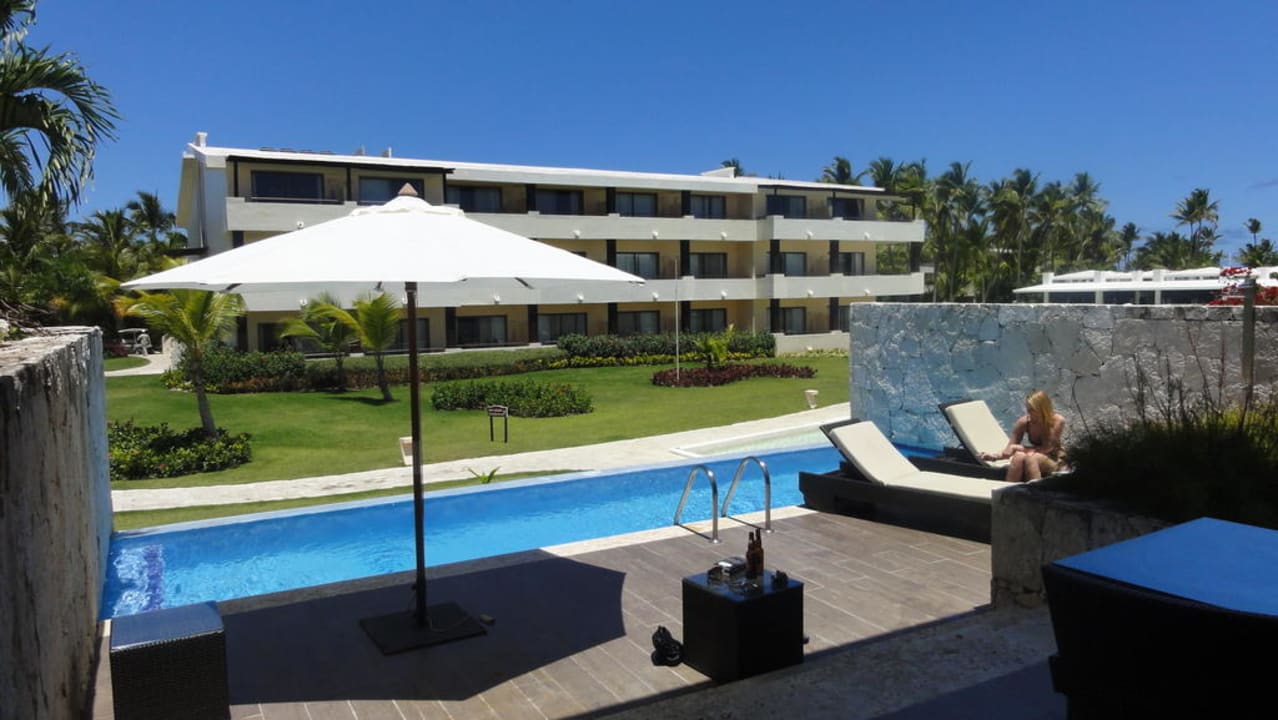 Terrasse Poolsuite Catalonia Royal Bavaro - Adults only