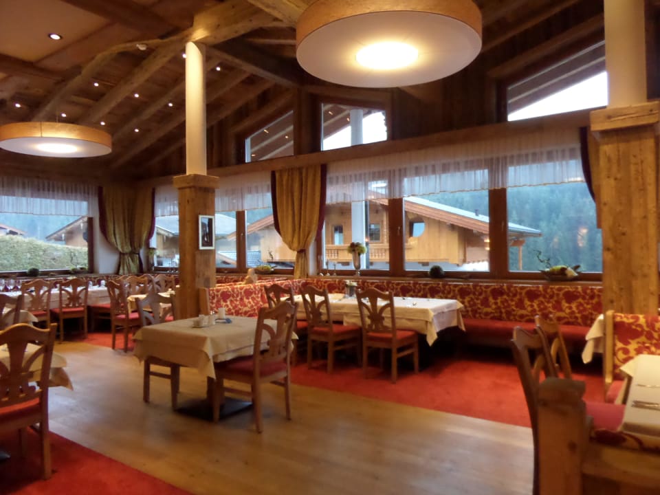 Restaurantbereich neu Hotel Alphof Alpbach